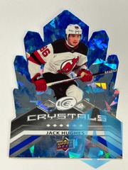 2021-22 Upper Deck Ice Die Cut Crystals JACK HUGHES #IC-20 New Jersey Devils